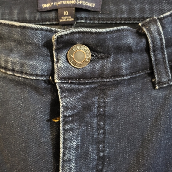 Talbots Women's Straight Leg Jeans Size 10 - Picture 5 of 11